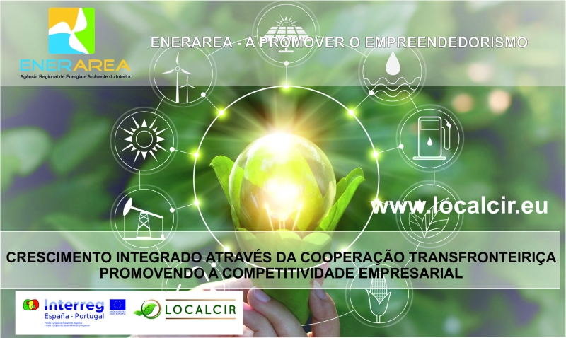 A ENERAREA - Agência Regional de Energia e Ambiente do Interior, integra o consorcio LOCALCIR