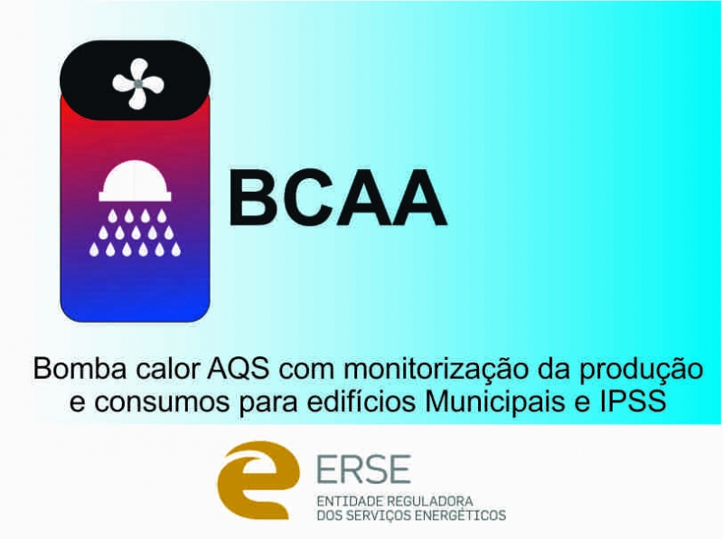 Bomba de calor AQS com monitorização da produção e consumos para Edifícios Municipais e Instituições de Cariz Social
