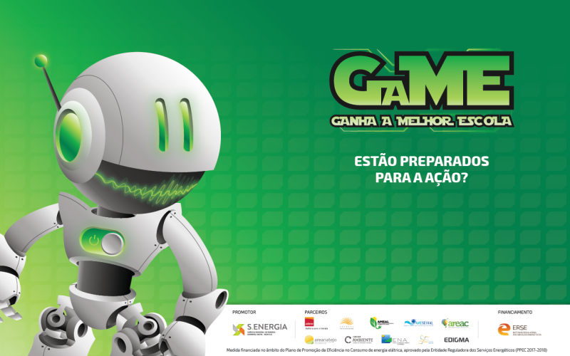 2 escolas do território da Agência Regional de Energia e Ambiente do Interior nos 10 primeiros lugares do Projeto "GAME"