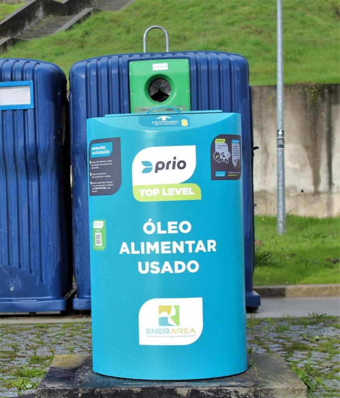 Em 2020 foram recolhidas mais de 10 toneladas de óleos alimentares usados (OAU) nos municípios da Região Beiras e Serra da Estrela